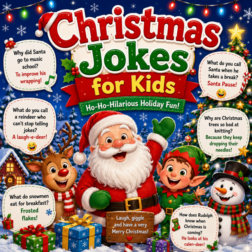 Christmas Jokes for Kids