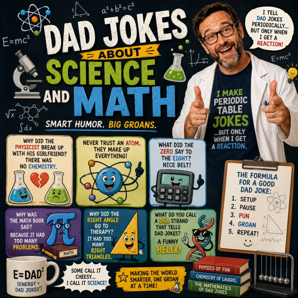 Dad Jokes About Science and Math