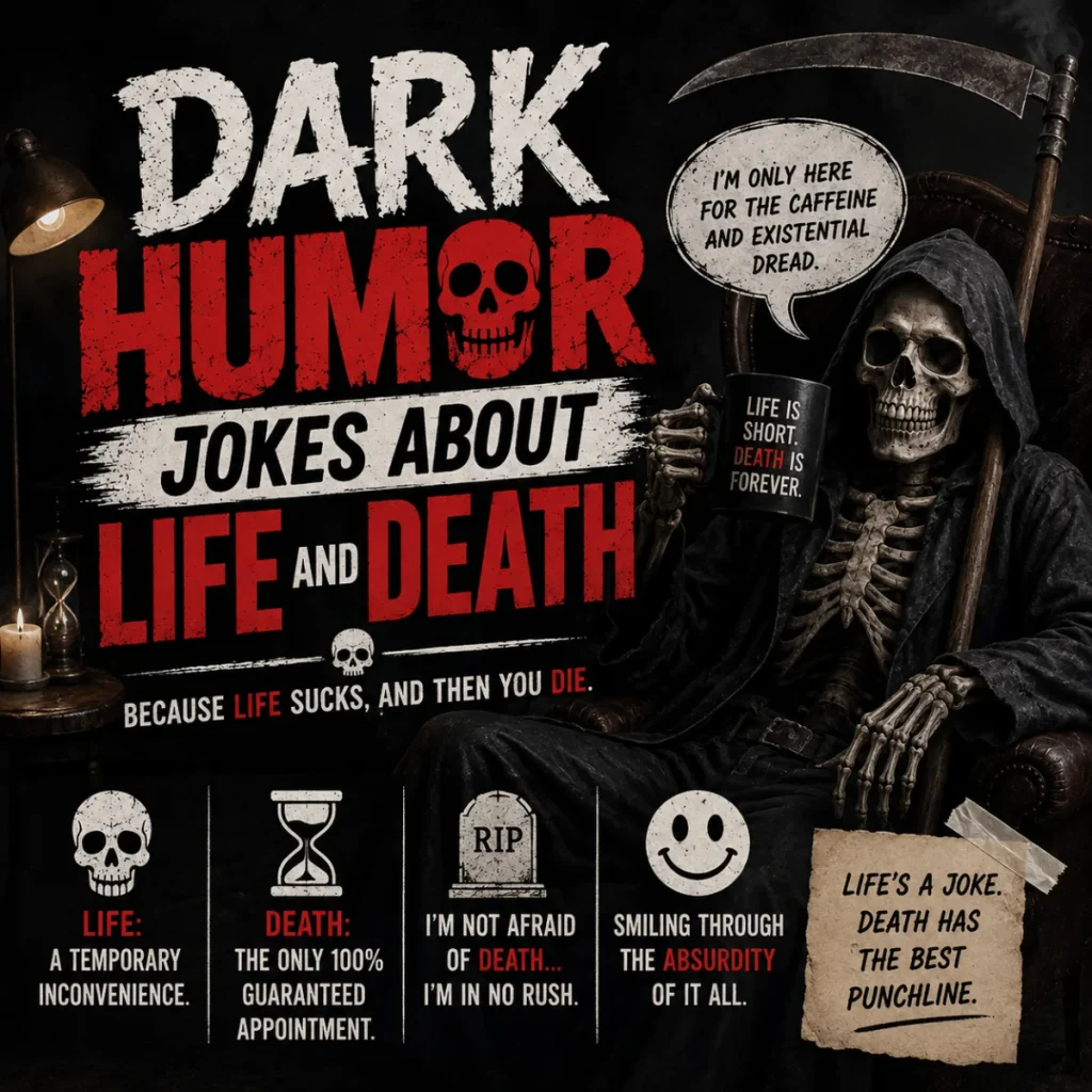 Dark Humor Jokes About Life and Death