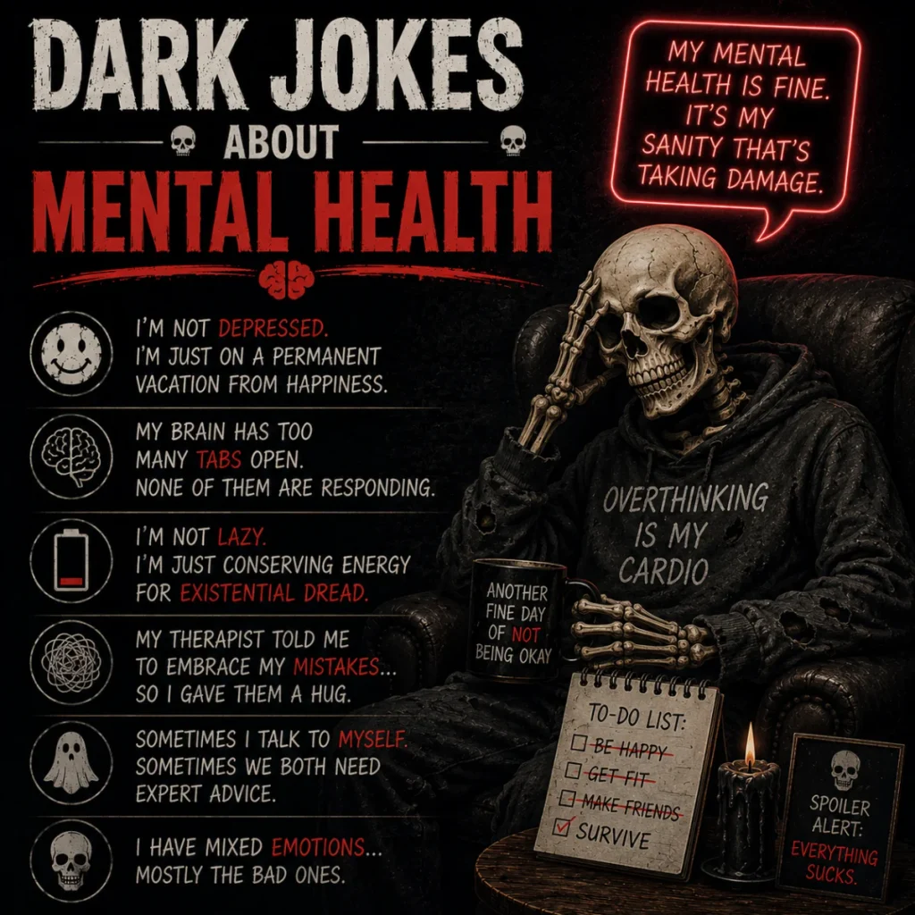 Dark Jokes About Mental Health