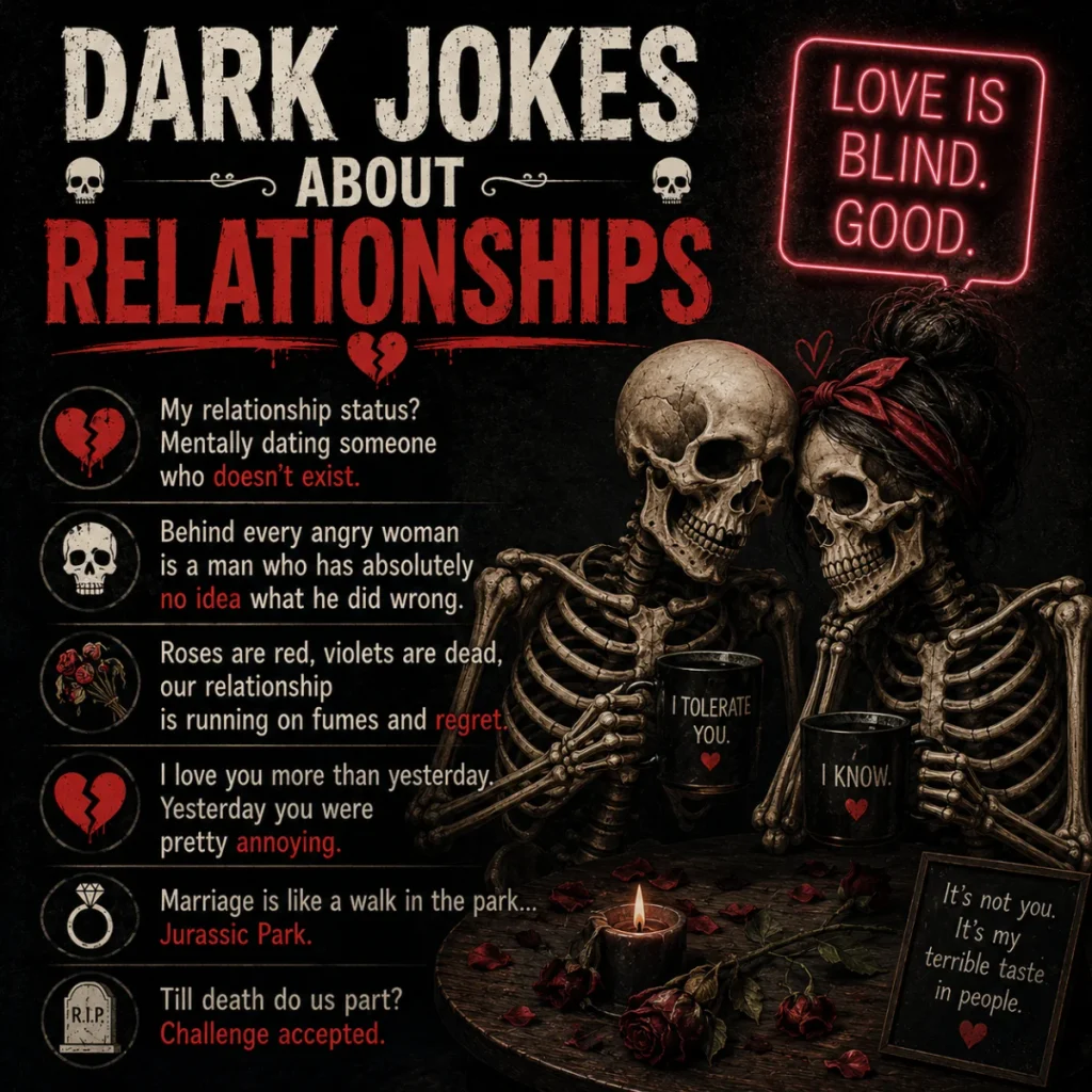 Dark Jokes About Relationships