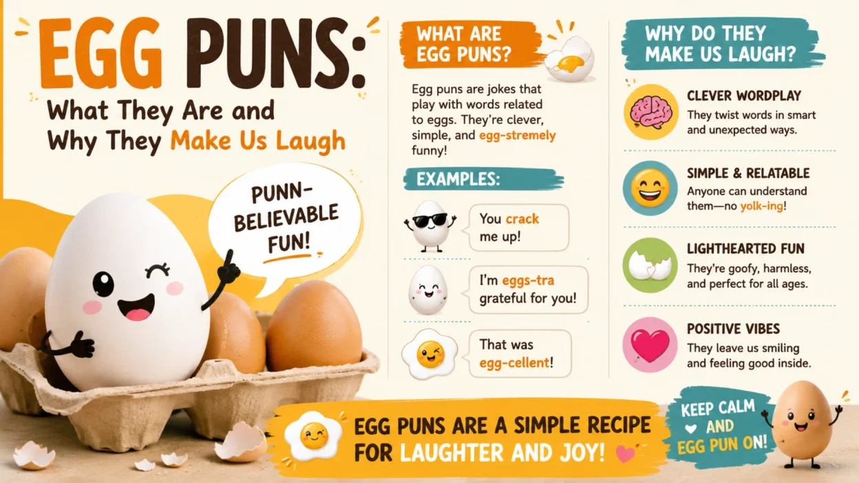 Egg Puns What They Are and Why They Make Us Laugh