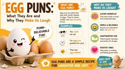Egg Puns What They Are and Why They Make Us Laugh