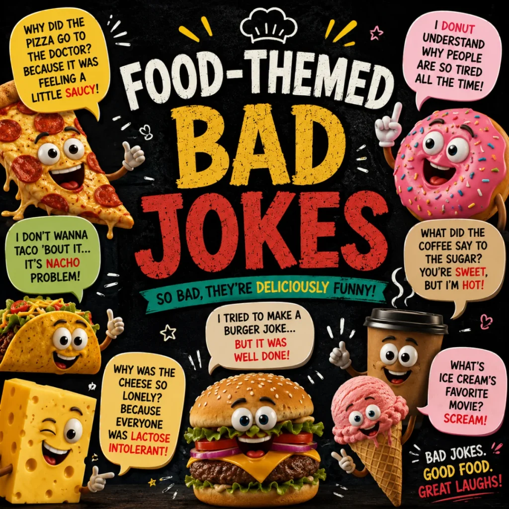 Food-Themed Bad Jokes