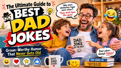 The Ultimate Guide to Best Dad Jokes Groan-Worthy Humor That Never Gets Old