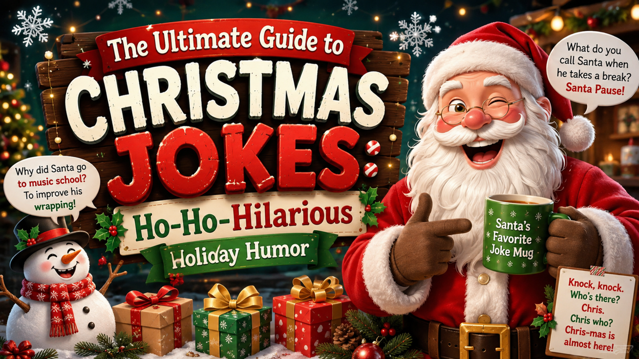 The Ultimate Guide to Christmas Jokes Ho-Ho-Hilarious Holiday Humor