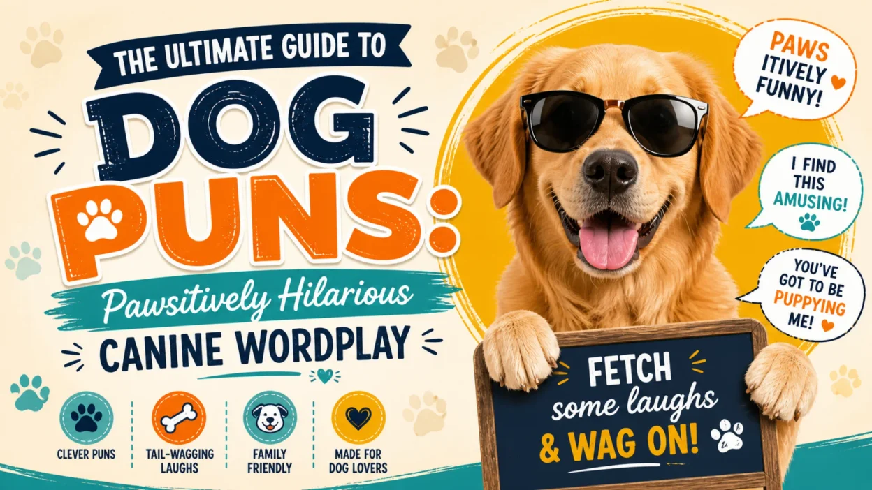The Ultimate Guide to Dog Puns Pawsitively Hilarious Canine Wordplay