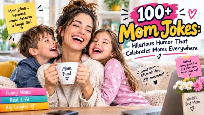 100+ Mom Jokes Hilarious Humor That Celebrates Moms Everywhere