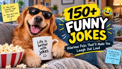 150 Funny Jokes Hilarious Picks Thatll Make You Laugh Out Loud