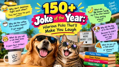 150 Joke of the Year Hilarious Picks Thatll Make You Laugh