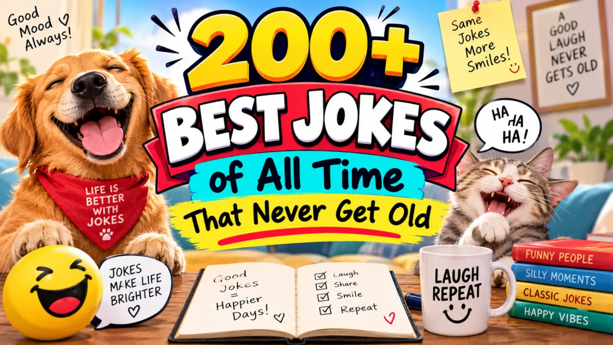 200+ Best Jokes of All Time That Never Get Old