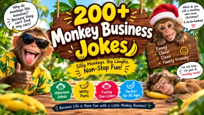 200+Monkey Business Jokes