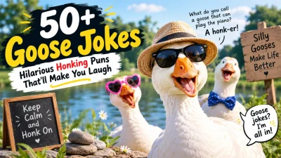 50 Goose Jokes Hilarious Honking Puns Thatll Make You Laugh