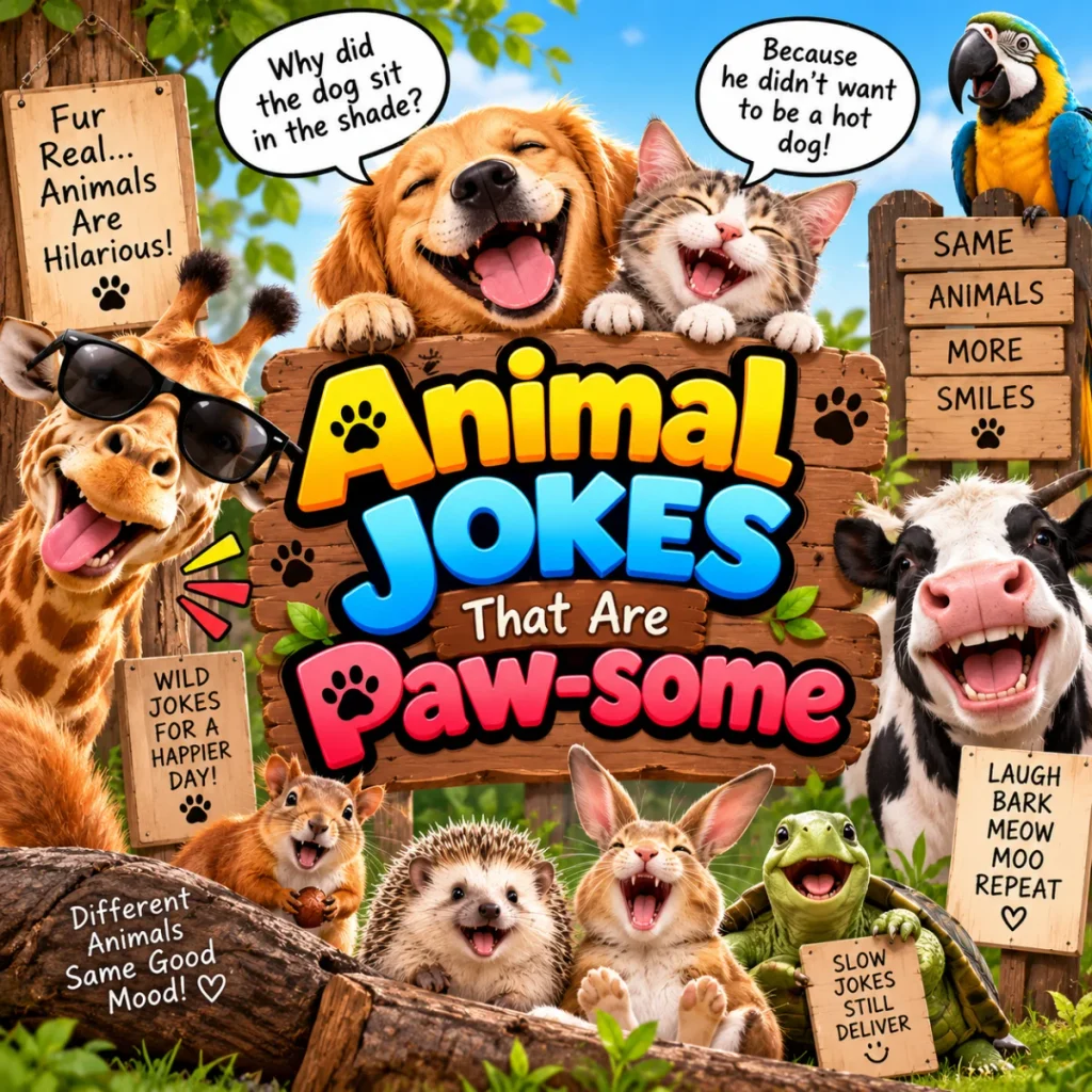 Animal Jokes That Are Paw-some