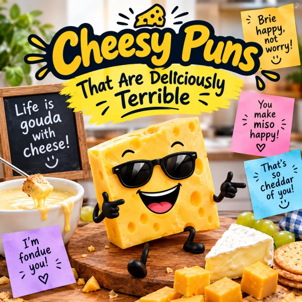 Cheesy Puns That Are Deliciously Terrible