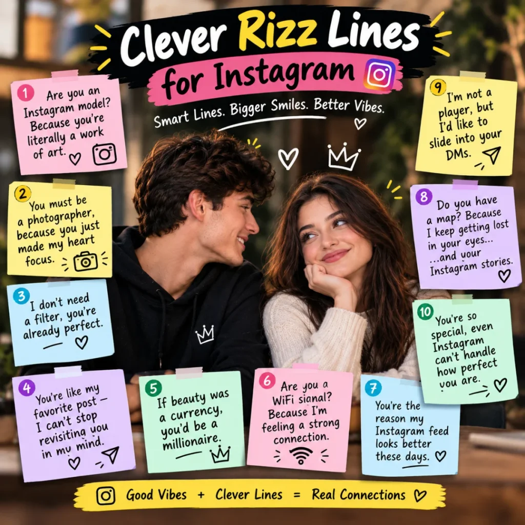 Clever Rizz Lines for Instagram
