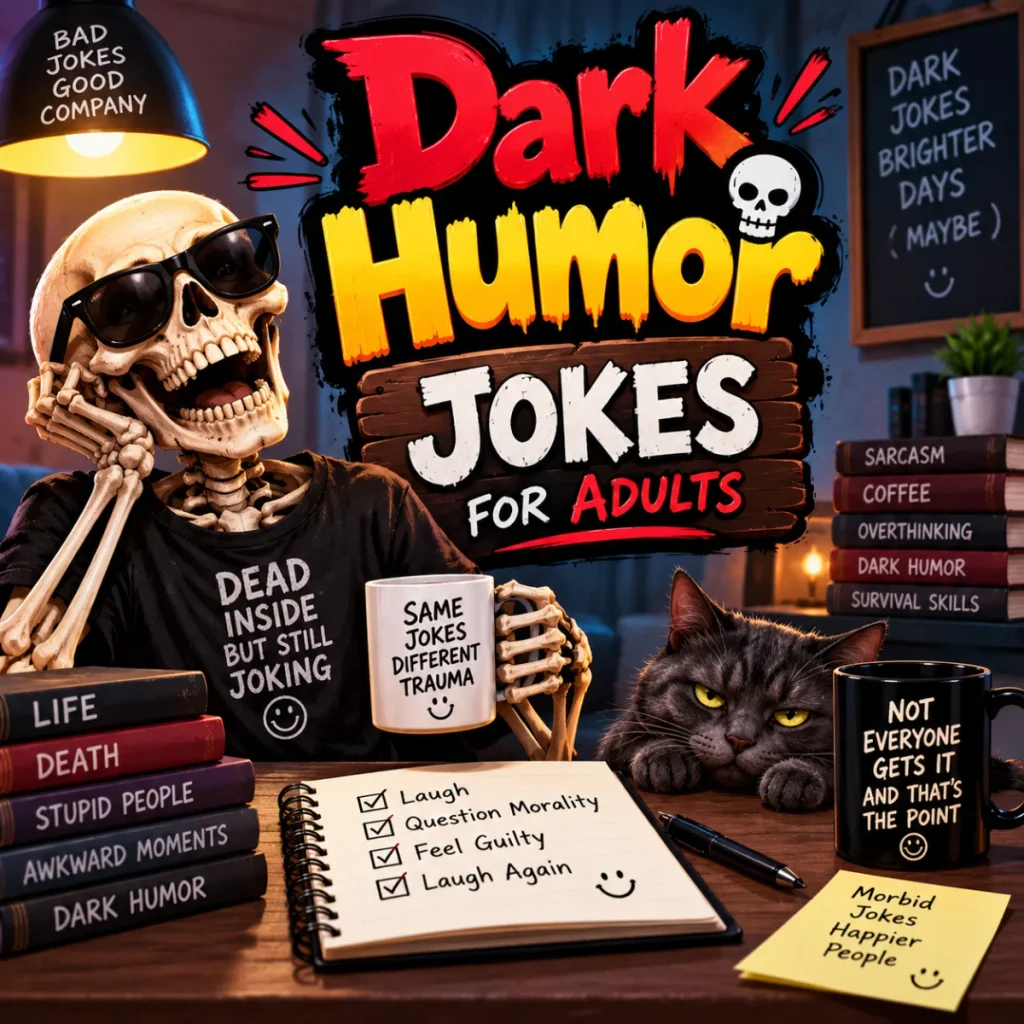 Dark Humor Jokes for Adults