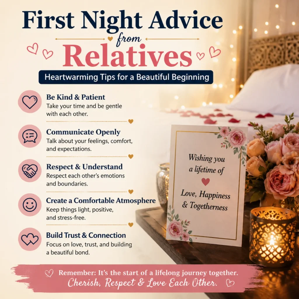 First Night Advice from Relatives