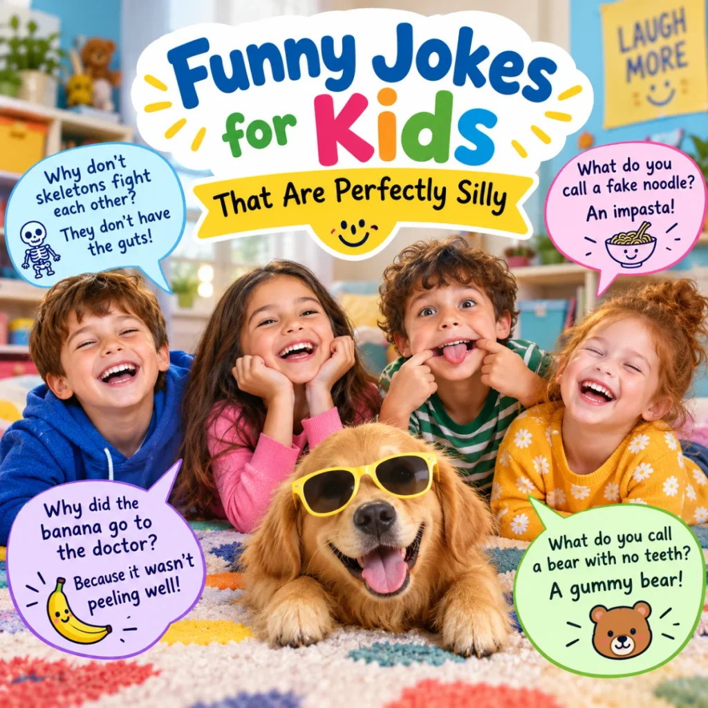 Funny Jokes for Kids That Are Perfectly Silly
