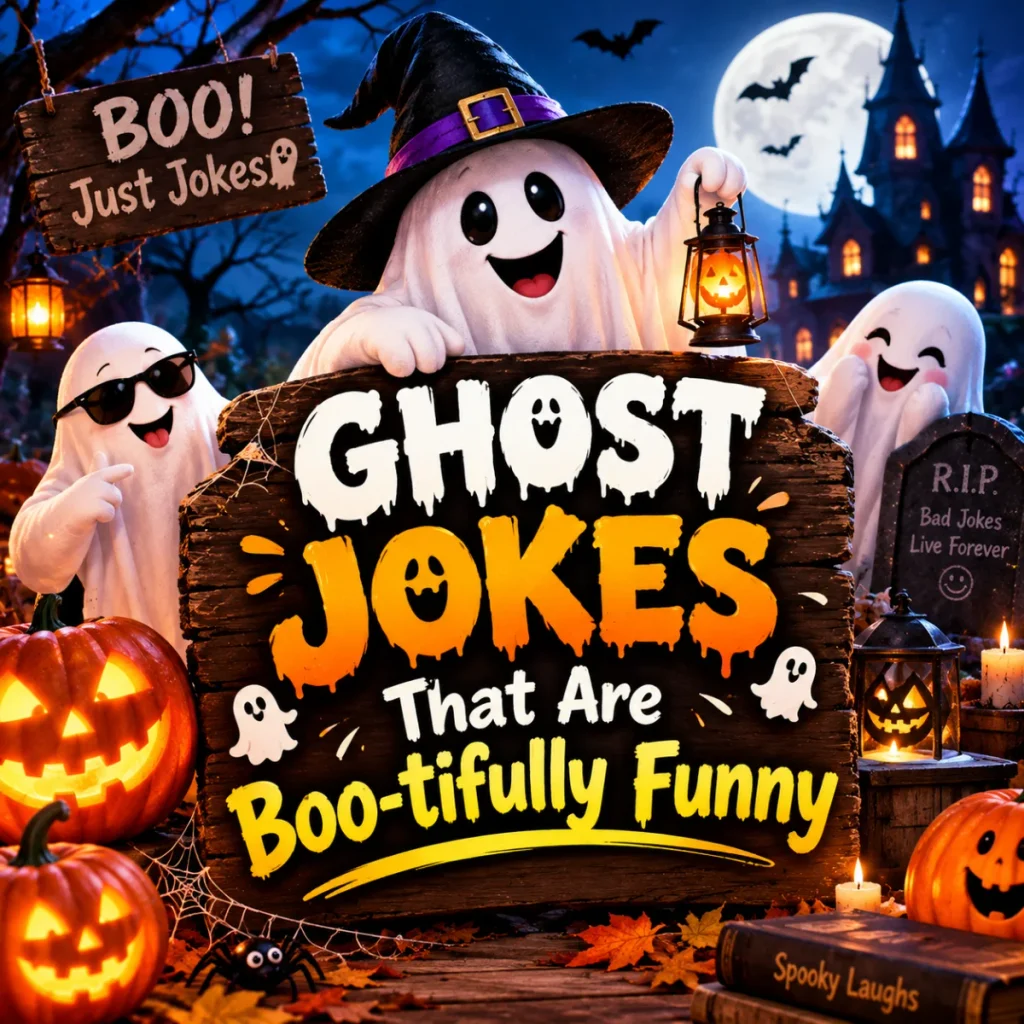 Ghost Jokes That Are Boo-tifully Funny