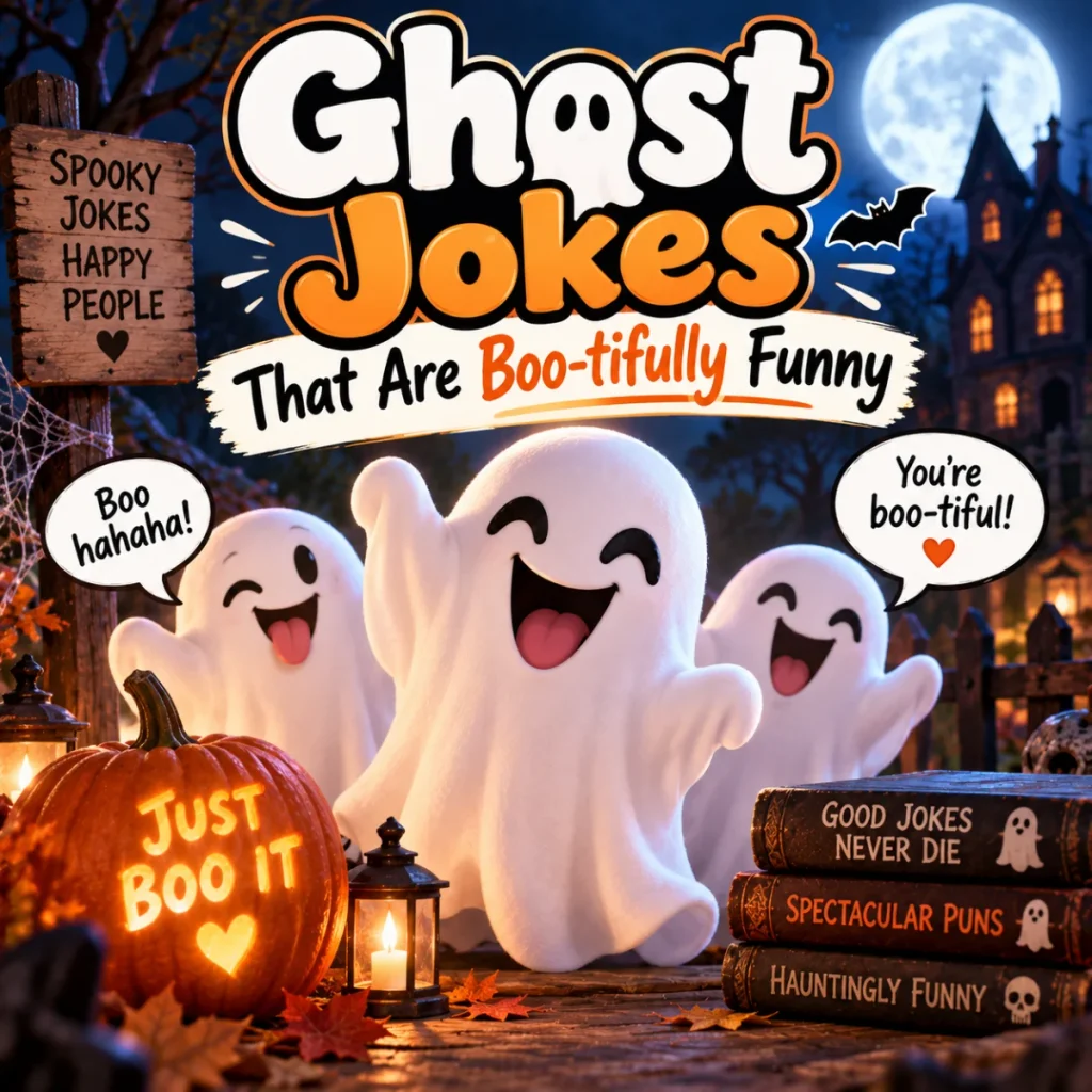 Ghost Jokes That Are Boo-tifully Funny