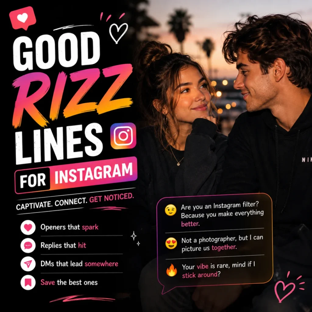 Good Rizz Lines for Instagram