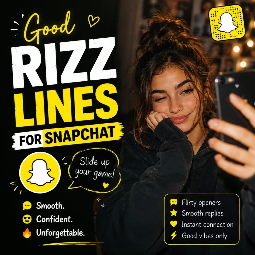 Good Rizz Lines for Snapchat