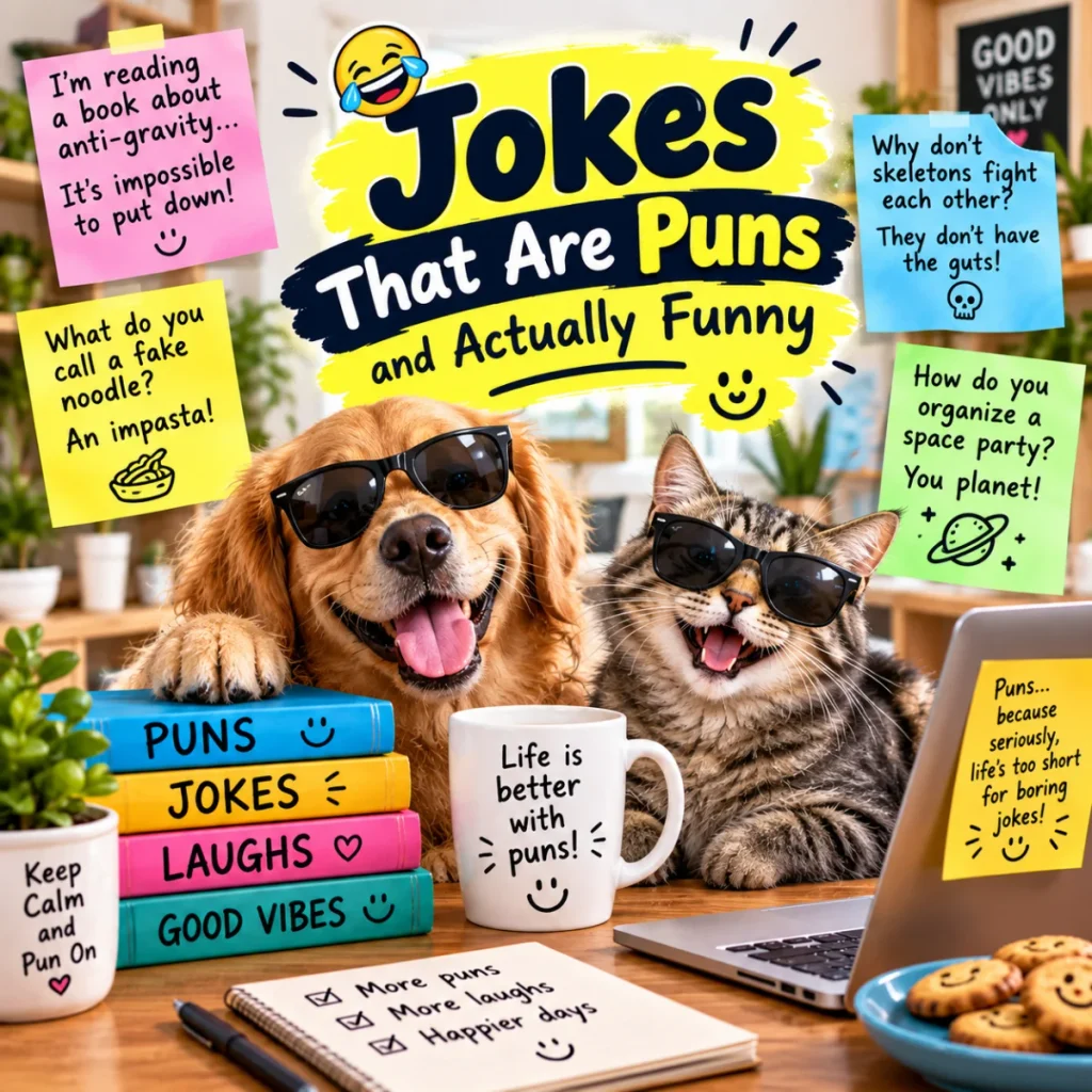 Jokes That Are Puns and Actually Funny