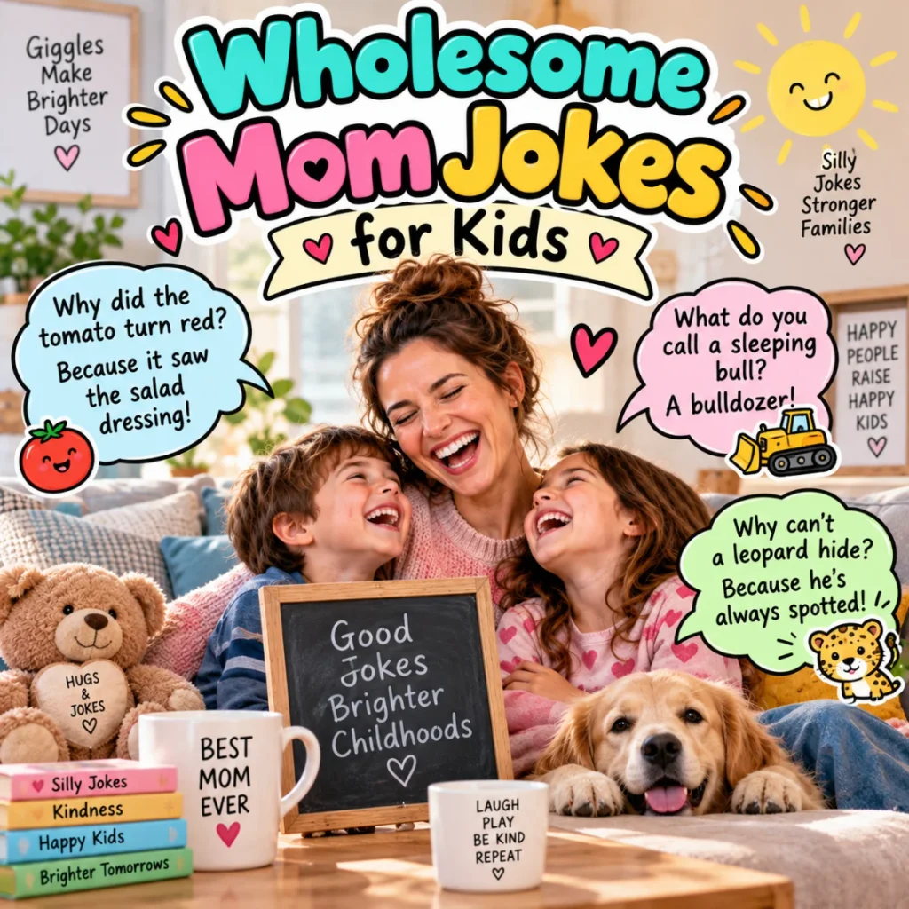 Mom Jokes AWholesome Mom Jokes for Kids