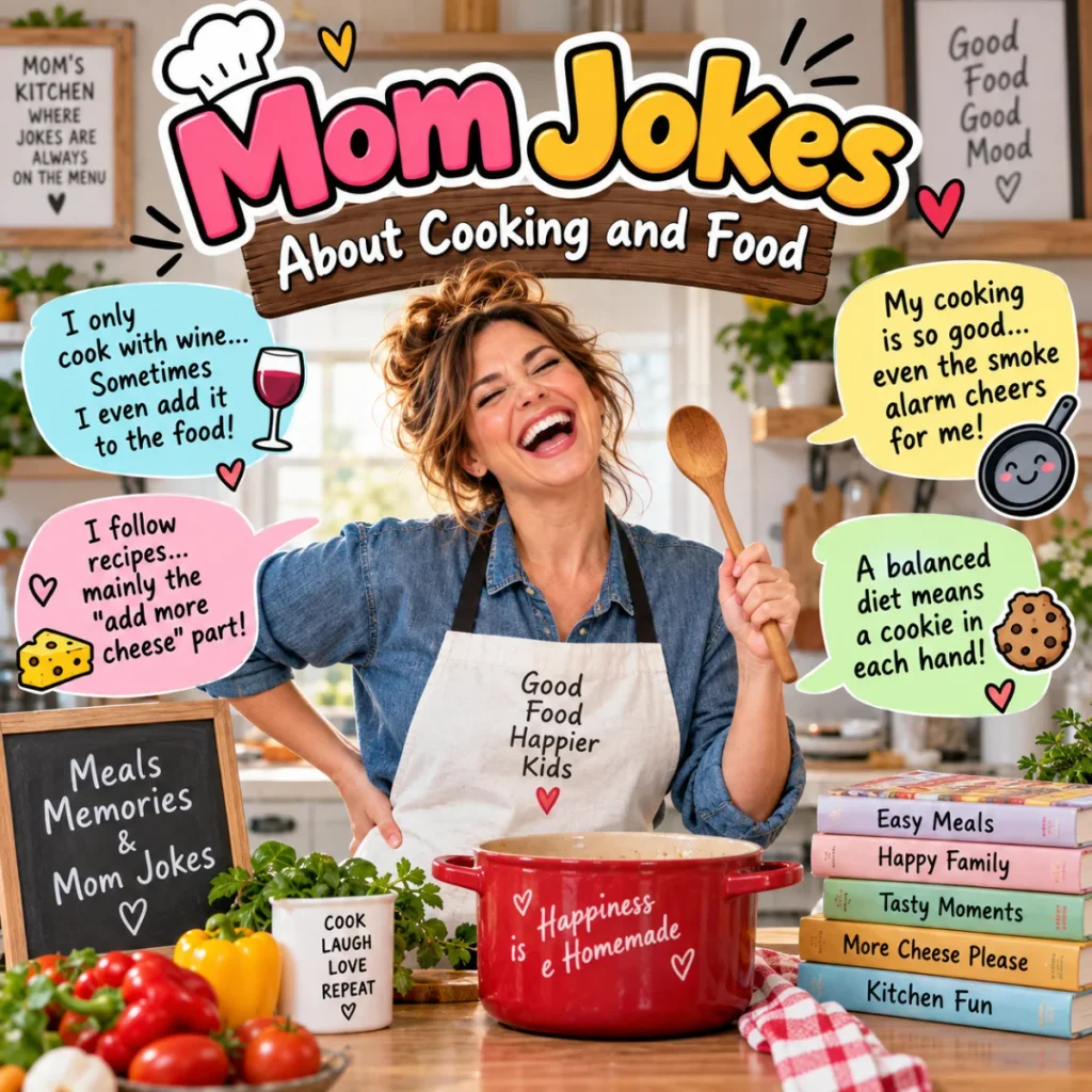 Mom Jokes About Cooking and Food