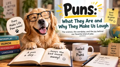 Puns What They Are and Why They Make Us Laugh