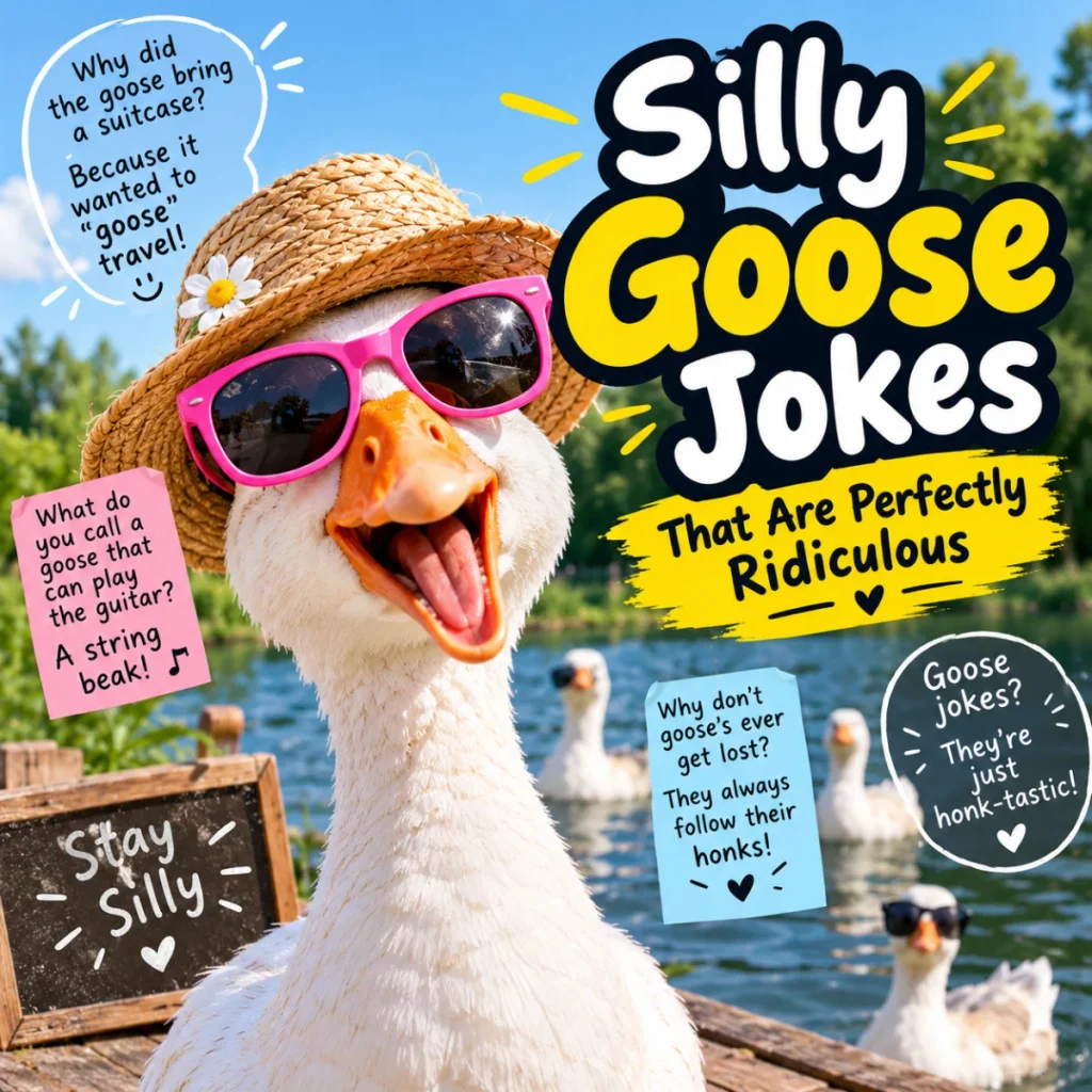 Silly Goose Jokes That Are Perfectly Ridiculous