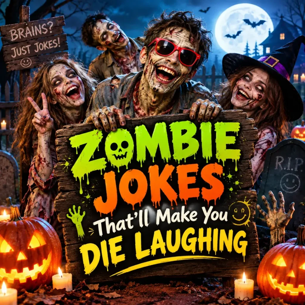 Zombie Jokes Thatll Make You Die Laughing