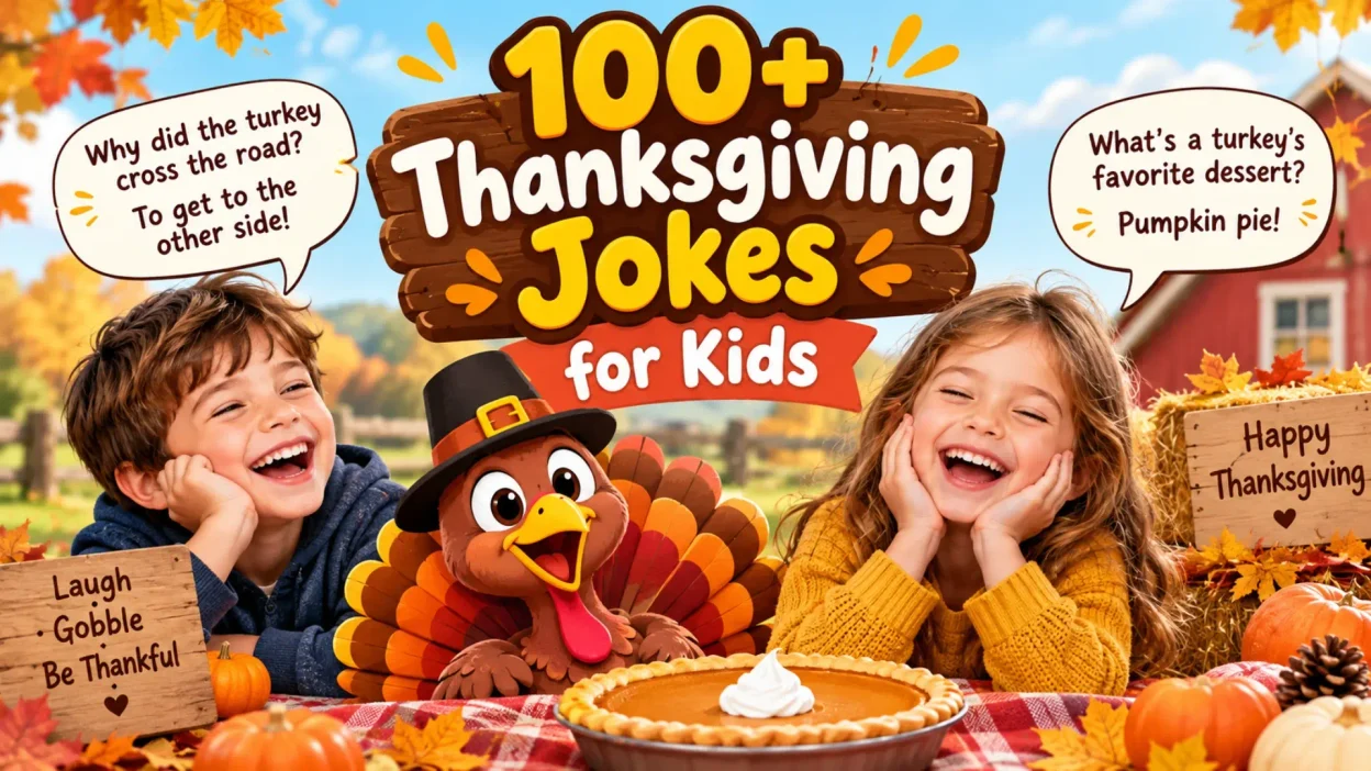 100Thanksgiving Jokes for Kids
