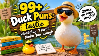 99 Duck Puns tastic Wordplay Thatll Make You Laugh