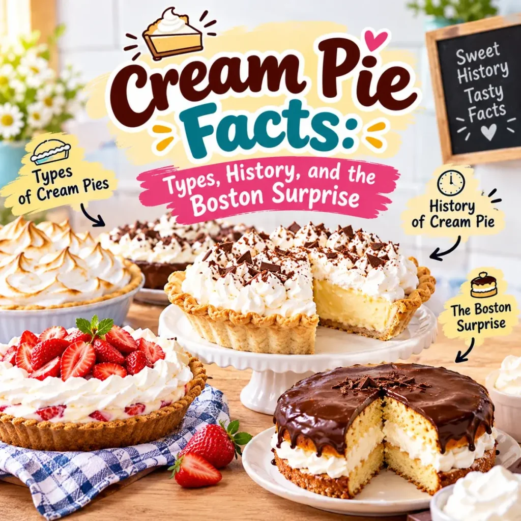 Cream Pie Facts Types, History, and the Boston Surprise 