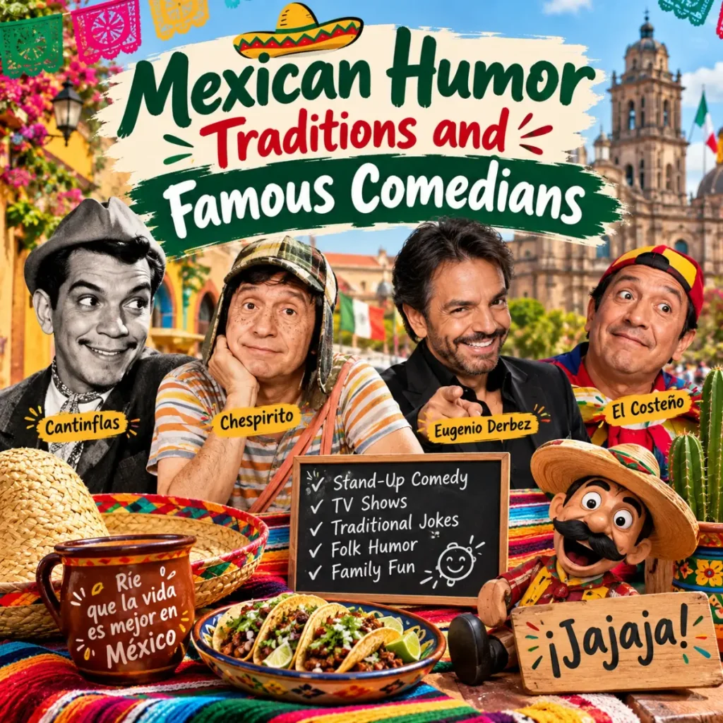 Mexican Humor Traditions and Famous Comedians 