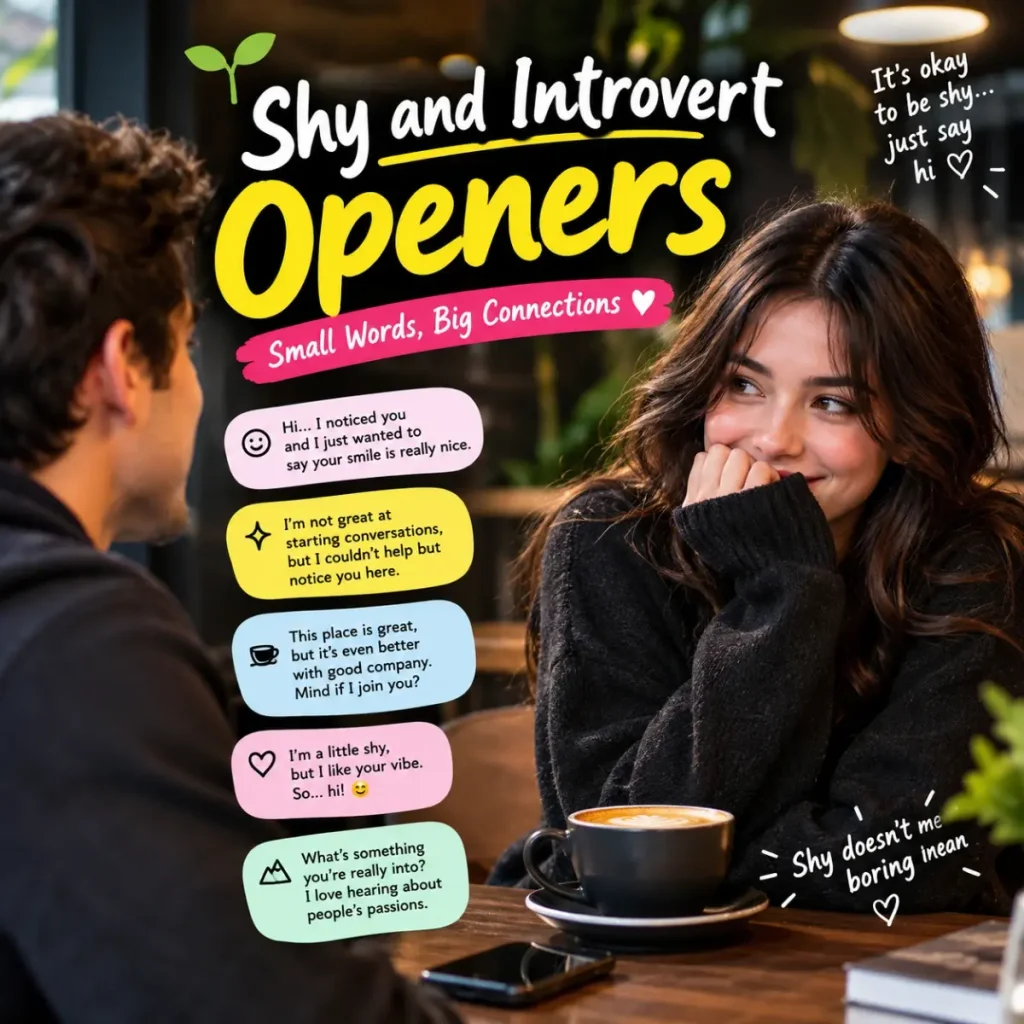 Shy and Introvert Openers