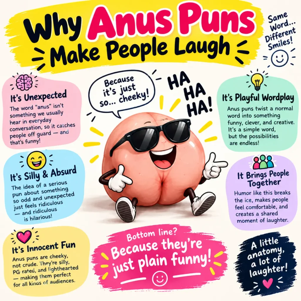 Why Anus Puns Make People Laugh
